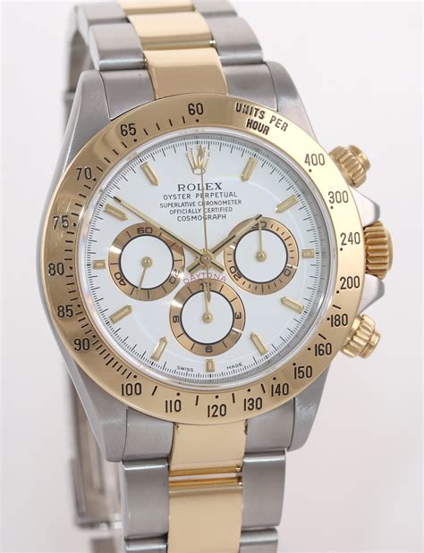 rolex daytona zenith 1999|rolex daytona zenith two tone.